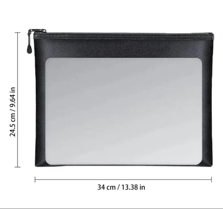 Fireproof and Waterproof Document Bag