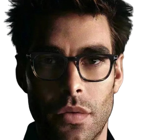 Flat Mirror Comfortable Glasses
